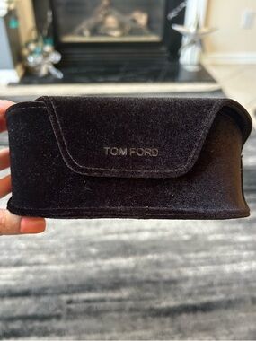 TOM FORD Black Velvet Glasses Case
